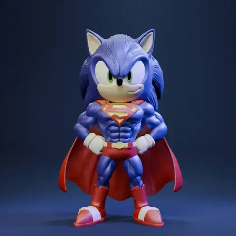 Sonic X Superman NO AMS