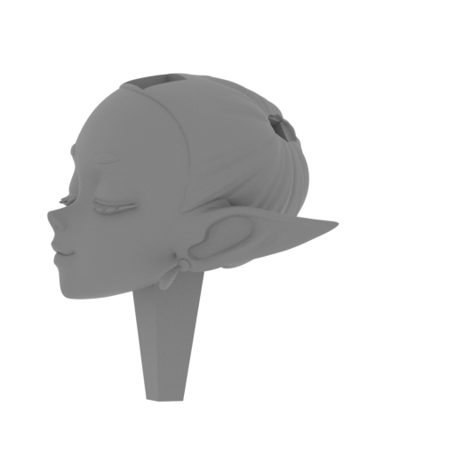 MAN_Frieren_Head_Sleepy.stl