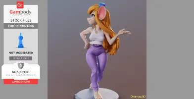 Gadget Hackwrench Chip 'n Dale Rescue Rangers 3D Print Files STLs