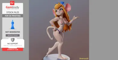 Gadget Hackwrench Chip 'n Dale Rescue Rangers 3D Print Files STLs