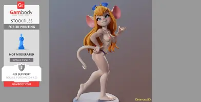 Gadget Hackwrench Chip 'n Dale Rescue Rangers 3D Print Files STLs