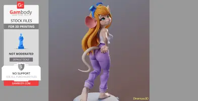 Gadget Hackwrench Chip 'n Dale Rescue Rangers 3D Print Files STLs