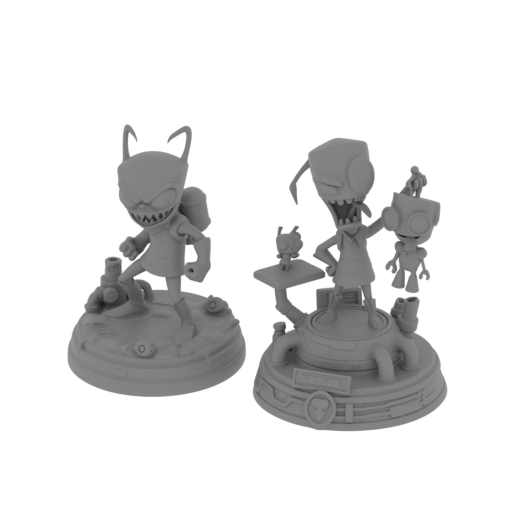 Invader Zim Collection.stl