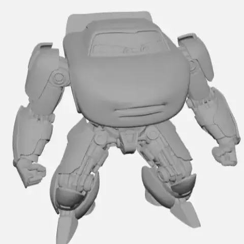 Fortnite x Transformers Cars Mech STL Model