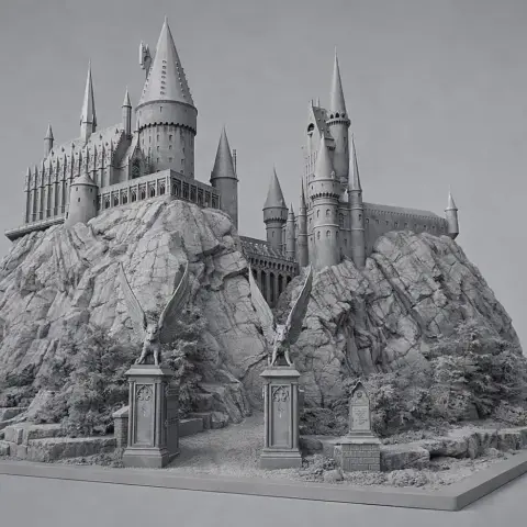 UNIVERSAL STUDIOS - Hogwarts Castle