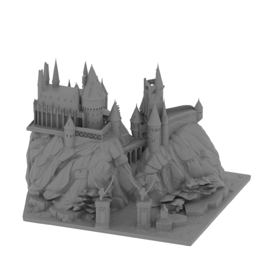 UNIVERSAL STUDIOS - HOGWARDS CASTLE.stl