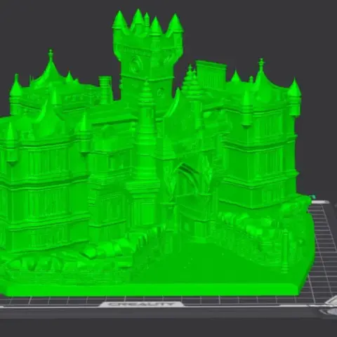 Epic Universe - Frankenstein's Manor 3D Print Model