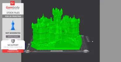 Epic Universe - Frankenstein's Manor 3D Print Model