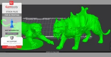 Masters of the Universe - Battle Cat Classic STL Files