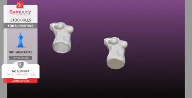 Female bust vase and Napkin holder