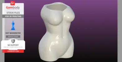 Planter Female bust
