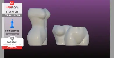 Planter Female bust