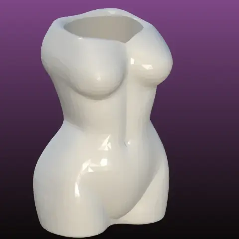 Planter Female bust