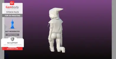 Hooded Assassin bust