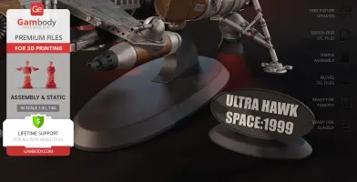 Ultra Hawk Mark X 3D Printer Files | Assembly