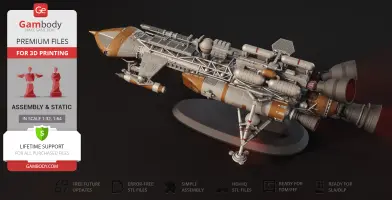 Ultra Hawk Mark X 3D Printer Files | Assembly