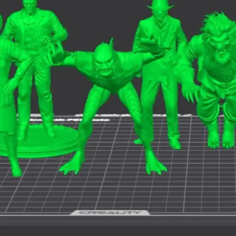 Monsters Unchained - Epic Universe 3D Models