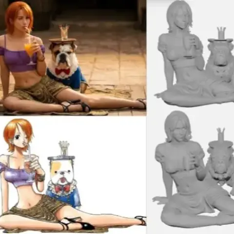 ONE PIECE - Nami Anime and Netflix Series