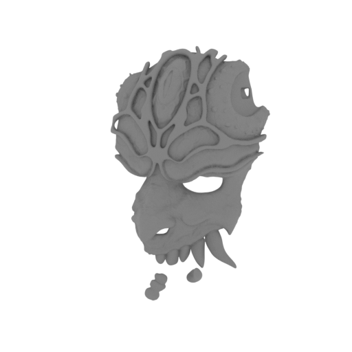 Full Oni Mask.stl