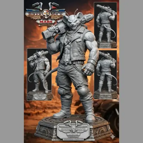 Biker Mice from Mars - Vinnie