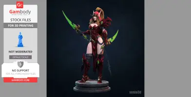 Valeera Sanguinar (Inspired by Warcraft)