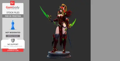 Valeera Sanguinar (Inspired by Warcraft)