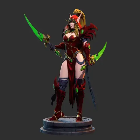 Valeera Sanguinar (Inspired by Warcraft)
