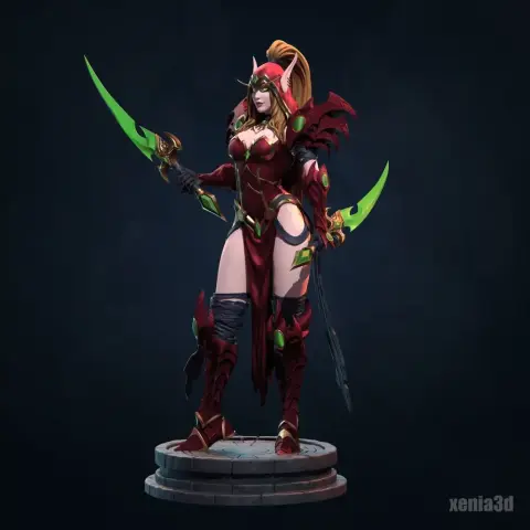 Valeera Sanguinar (Inspired by Warcraft)
