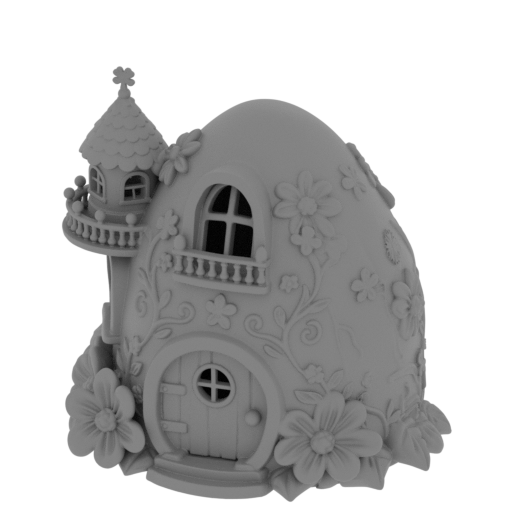 Egg Fairy House.stl