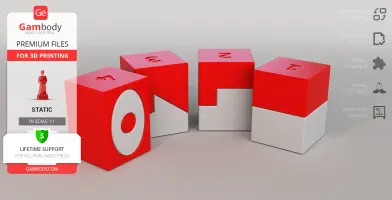 Support Test Models For 3D Printer