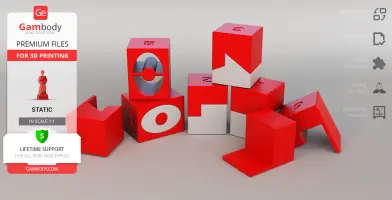 Support Test Models For 3D Printer