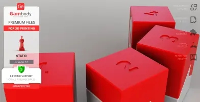 Support Test Models For 3D Printer