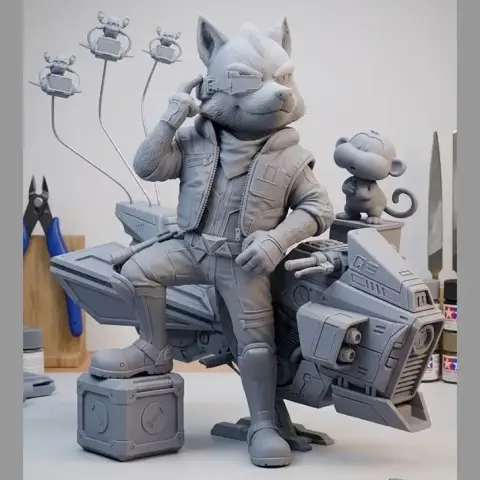 Super Mario Galaxy Movie - Fox McCloud - Star Fox