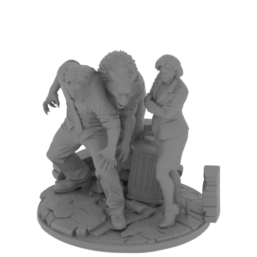 The Wolf Among Us - Bigby and Snow.stl