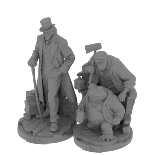 The Wolf Among Us - Icabod Toad and Woodsman.stl