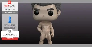 Novelty Funko with interchangeable hats