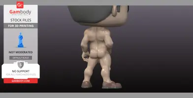 Novelty Funko with interchangeable hats