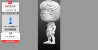 Novelty Funko with interchangeable hats