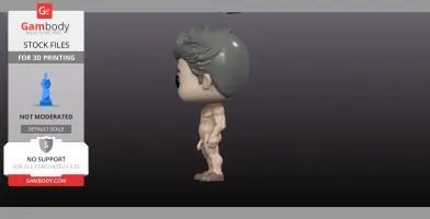 Novelty Funko with interchangeable hats