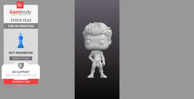 Novelty Funko with interchangeable hats