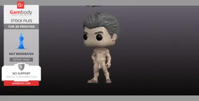 Novelty Funko with interchangeable hats