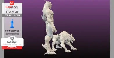 CyB and Cybdo her Wolf