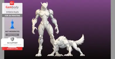 CyB and Cybdo her Wolf