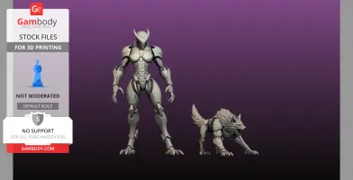 CyB and Cybdo her Wolf