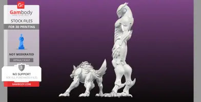 CyB and Cybdo her Wolf