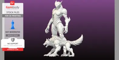 CyB and Cybdo her Wolf