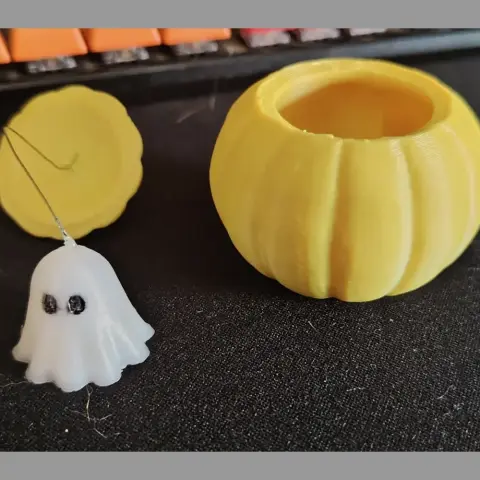 Flying Halloween ghost