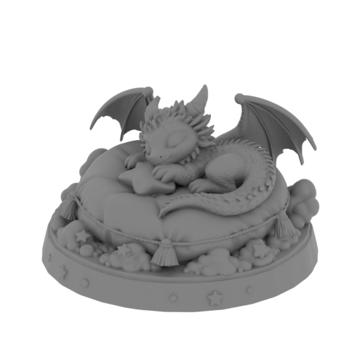 Sleepy Dragon.stl