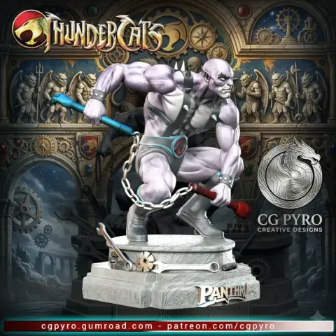 Panthro Thundercts 3d model