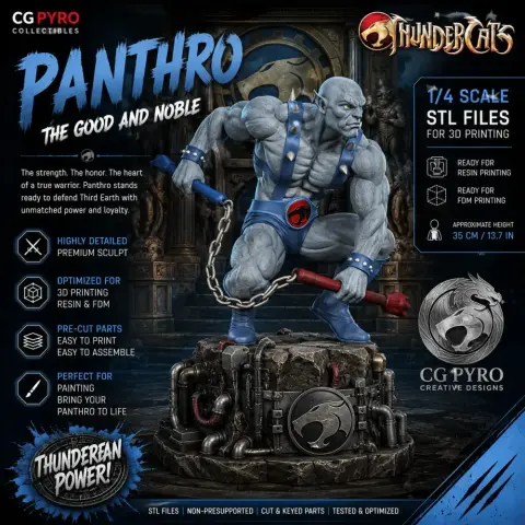 Panthro Thundercts 3d model